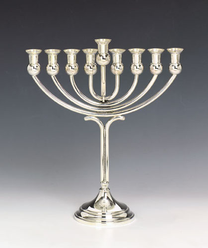 see specials on judaica gifts - Silver Menorahs