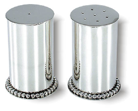 see specials on israeli judaica - Silver Salt & Pepper Shakers