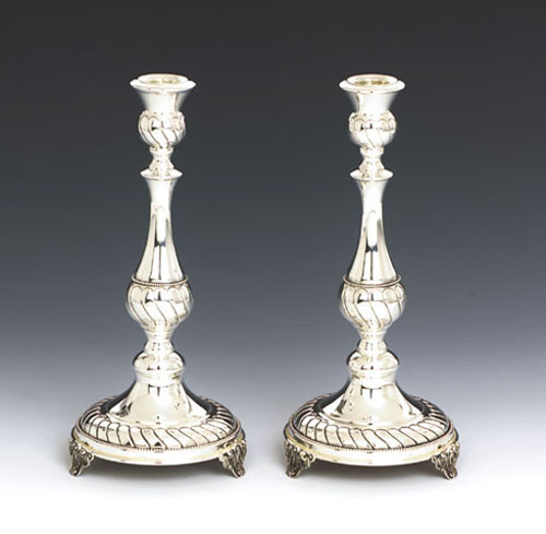 see specials on seder plate - Silver Candlesticks